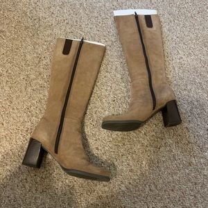 🍎LAST DAY 9/28🍎Brown Suede Riding Boots Size 6 1/2
